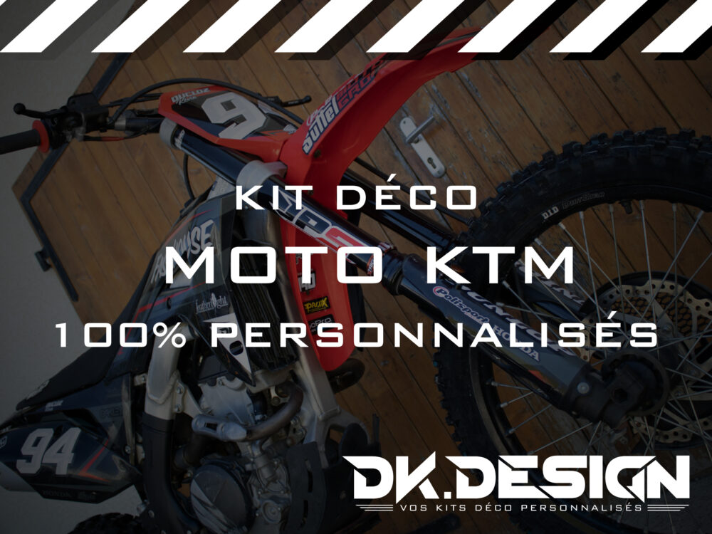 Kit Déco Moto KTM 100% Perso