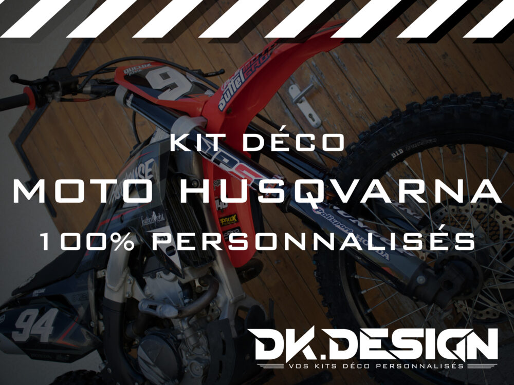 Kit Déco Moto HUSQVARNA 100% Perso