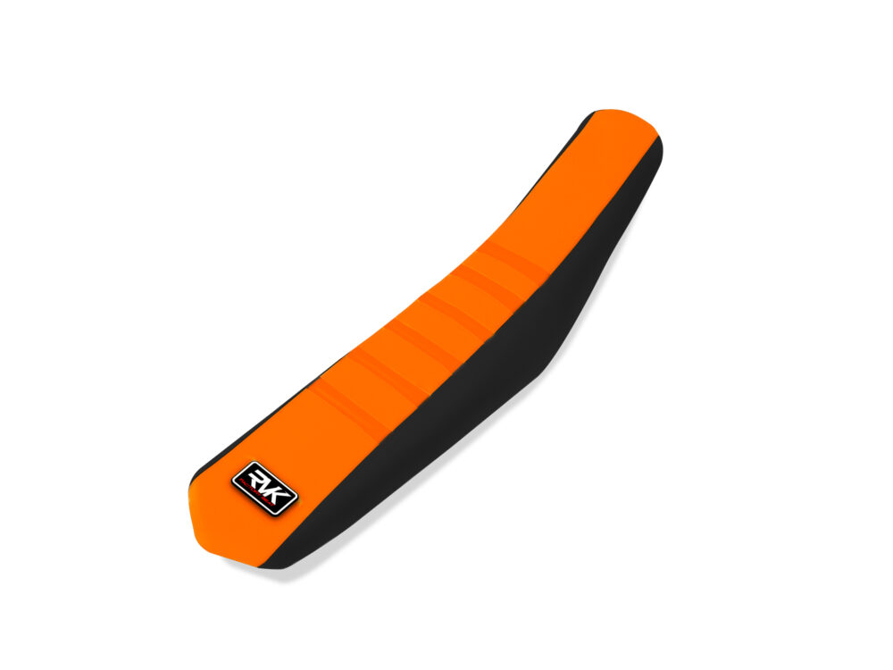 Housse de selle – Orange / Noir / Bandes Oranges