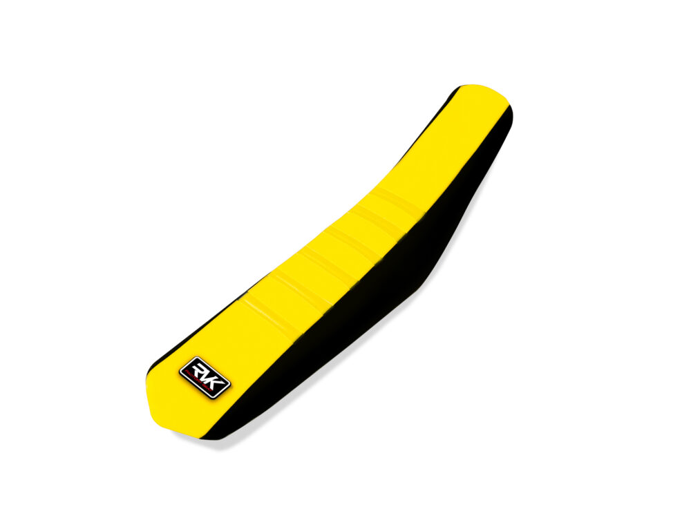 Housse de selle – Jaune / Noir / Bandes Jaunes